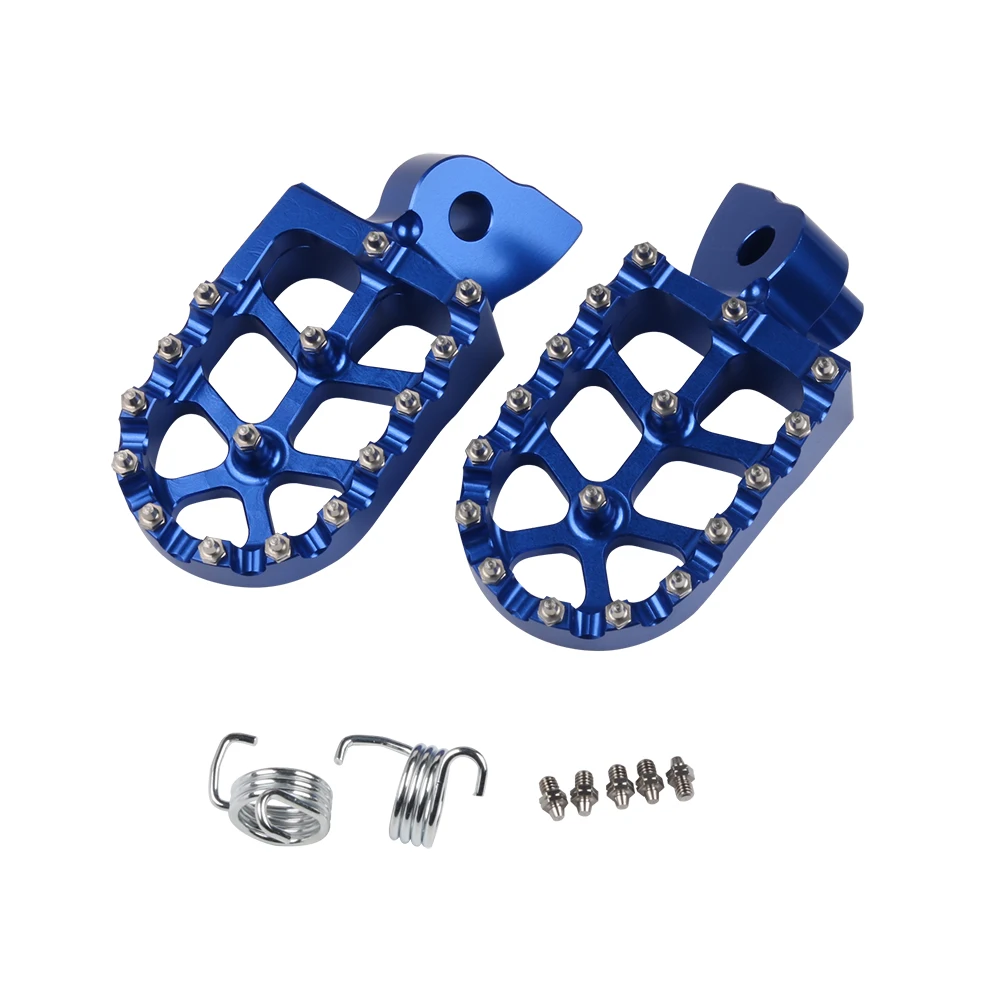 Foot Pegs Footrests For Yamaha YZ YZF YZX YZ-FX WR-F For Husqvarna TE FE FC 125 250 300 350 400 450 501 TC 65 85 125 FS450 EXC