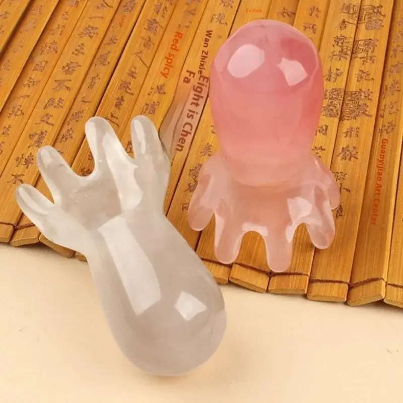 

Cartoon Octopus Design Lifelike Resin Body Nose Scalp Meridian Anti-static Acupuncture Therapy Blood Circulation Massage Tool