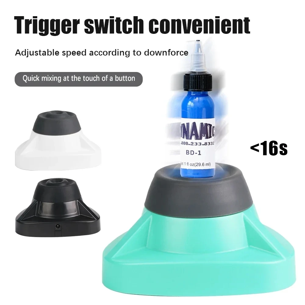 دوامة صغيرة شاكر الوشم الحبر طلاء الأظافر مختلط شاكر 10000 دورة في الدقيقة طلاء الأظافر الغراء آلة اهتزاز الوشم الصباغ الحبر النمام