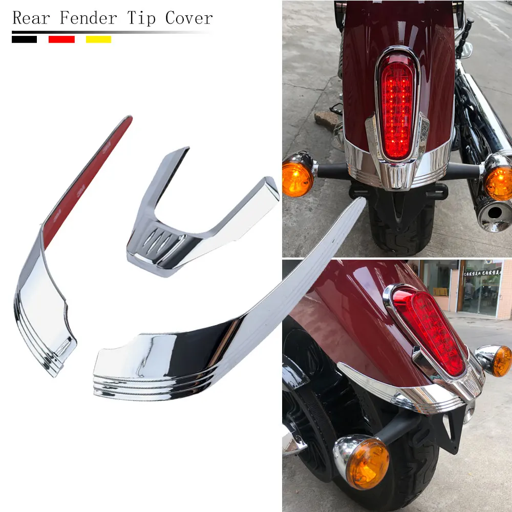 

Motorcycle For Indian Scout Sixty 2015-2023 Accessories Decorative Sticker Modification Rear Fender Tip End Accent Trim Cover