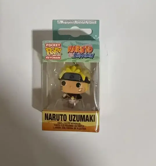 Llaveros Funko POP NARUTO, Naruto Uzumaki Comiendo Fideos, Llavero de Bolsillo, Anillo para Llaves, Juguetes Modelo, Regalos, Juguetes para Carnaval y Cumpleaños