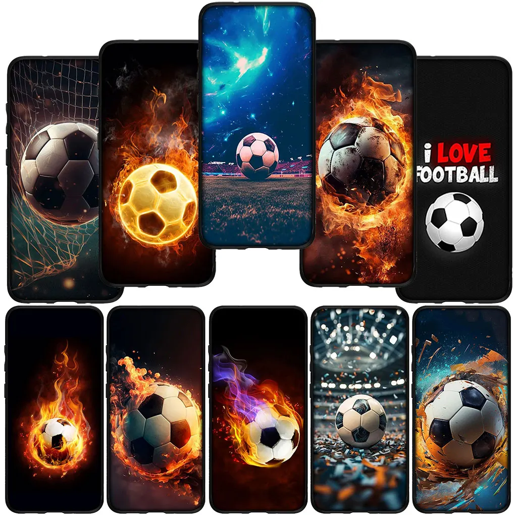 Football No 7 Soccer Number No7 Soft Cover for Xiaomi Redmi Note 13 8 7 12 Pro A3 13C 12C 8A 7A 8T A3X 4G 5G Phone Case