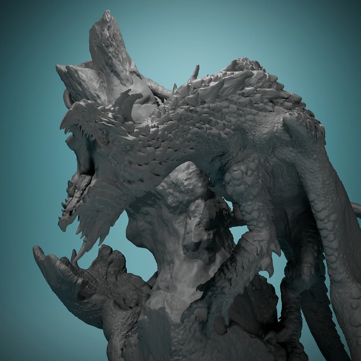 Legendary cromatic White Dragon-miniatura 3D de resina para juegos de rol, sala de juegos, regalos de vacaciones