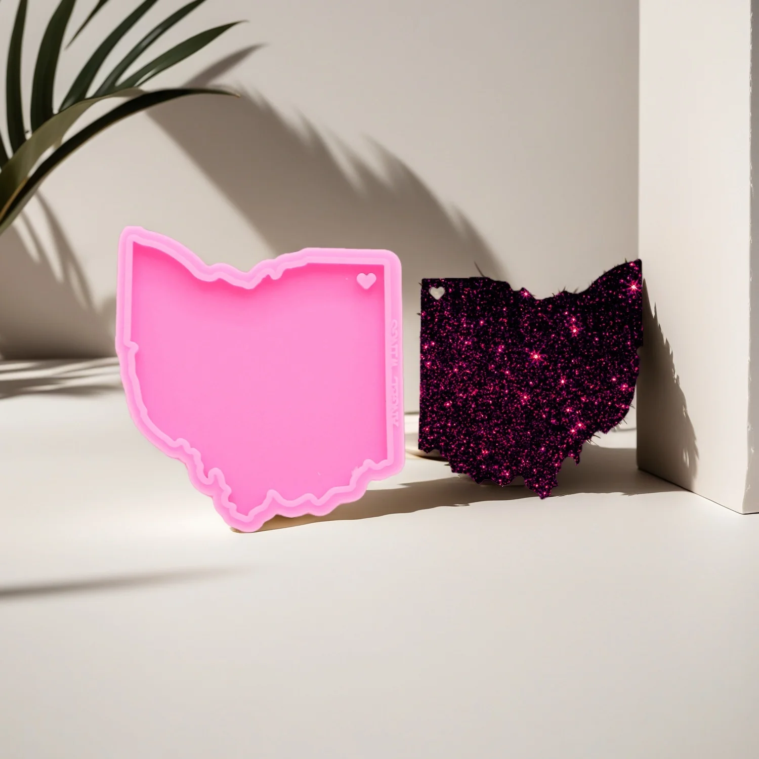 

Брелок из эпоксидной смолы, форма для карты штата, кулон, силиконовая форма для DIY, литье, ремесла, аксессуары для изготовления ювелирных изделий