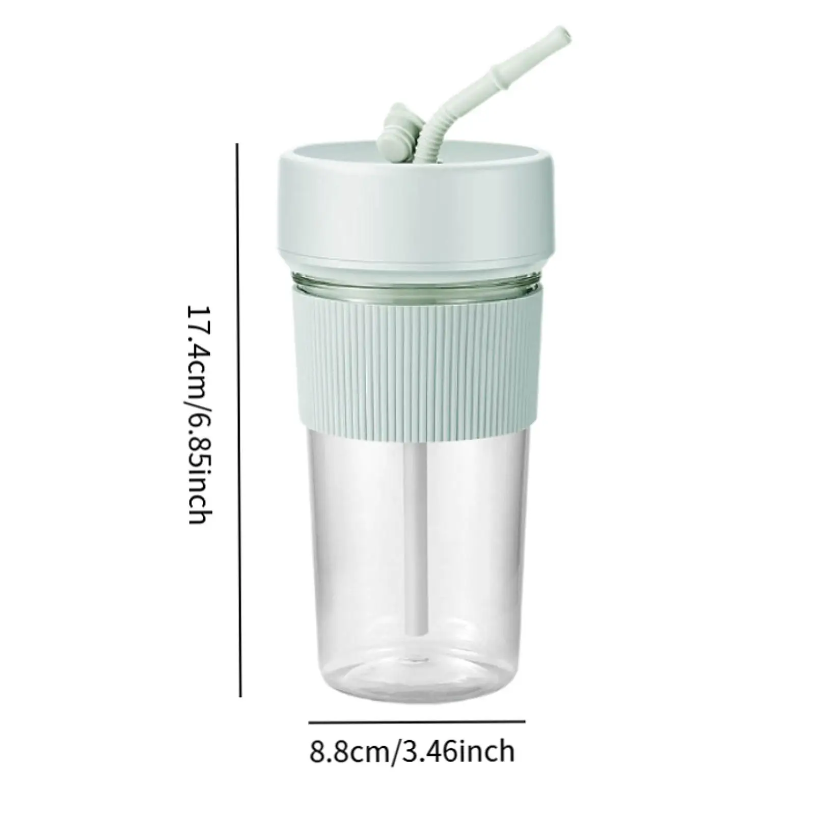 쉐이크 및 스무디용 쥬서 블렌더 컵, 스포츠, 사무실, 여행, 야외, 실내, 가정용 소형 고속 미니 블렌더 병