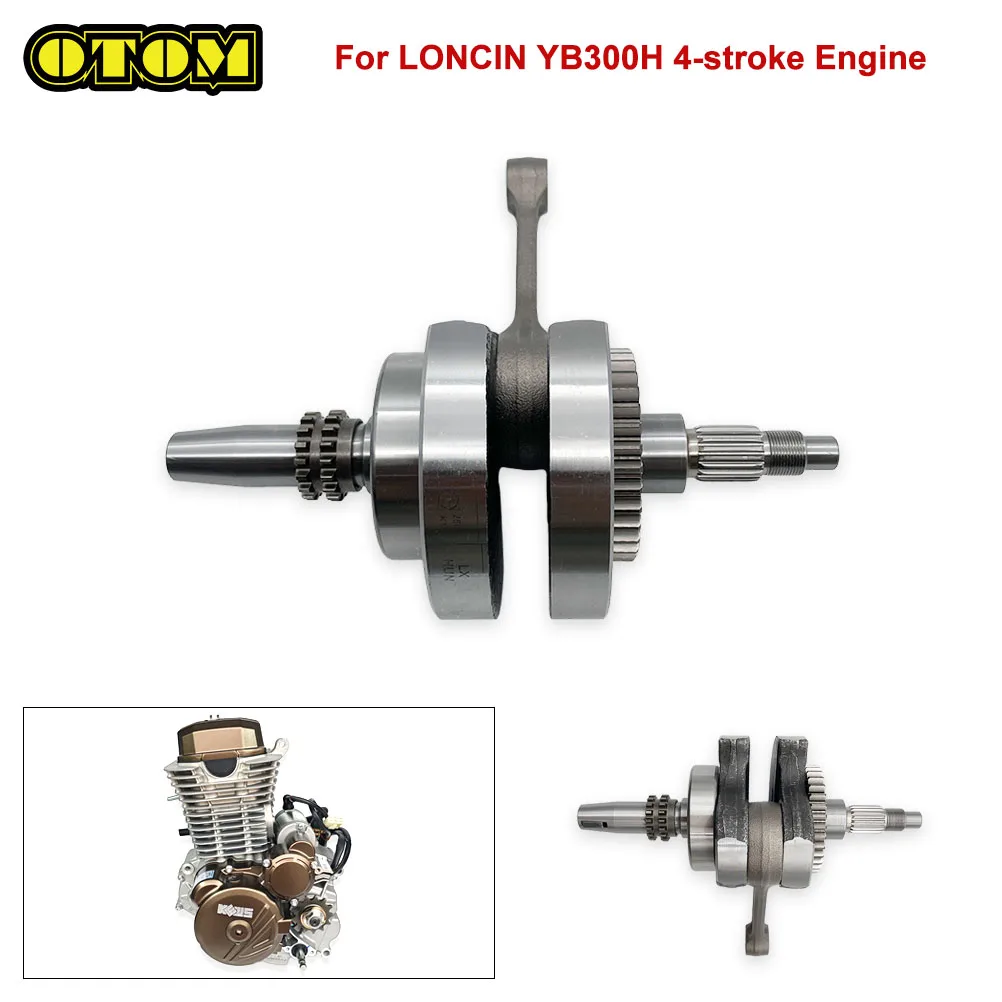 

Motorcycle For LONCIN YB300H Crankshaft Assembly Crank Connecting Rod Shaft KEWS K23 HENGJIAN S7 4-stroke Engine Accessories