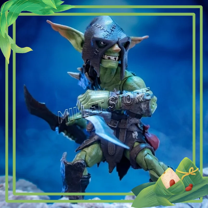 

Spot Good 13 Cm Genuine Metytoyz 1/12 Scale Goblin Adventure Team Warrior Thief Butcher Action Collectible Model Assemble Toys