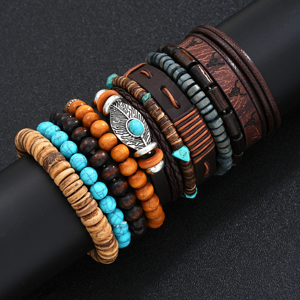 11Pcs/Set Vintage T…