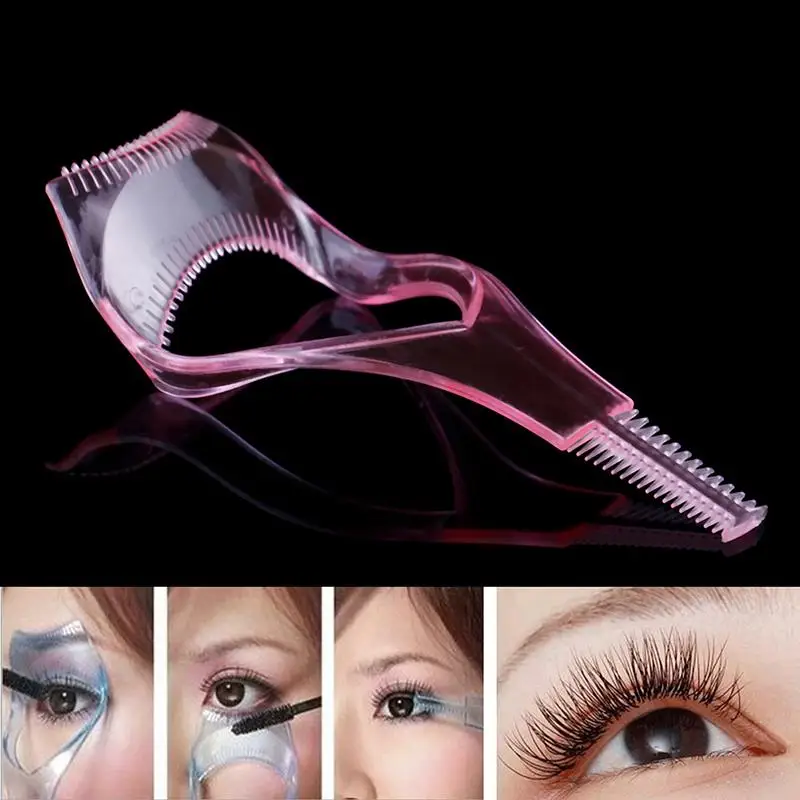 3in 1 Eye Lash Mascara Shield Guard Wimperkruller Applicator Tool Kam Gids