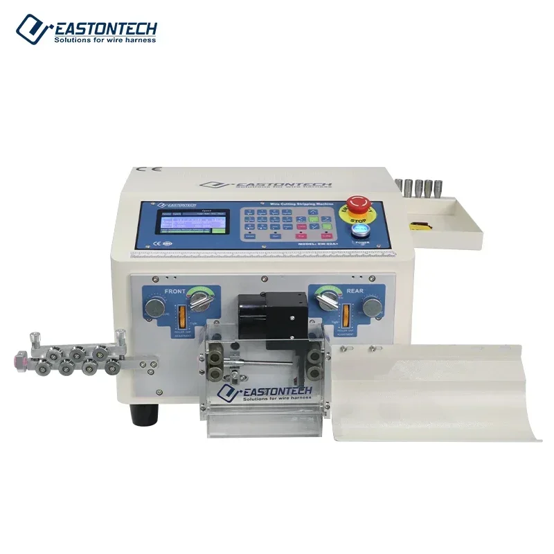 Fully Auto Cutting Stripping Machine Auto Stripper Cable Machine EW-02A+ Automatic Wire Stripping Tools Copper Wire Stripers