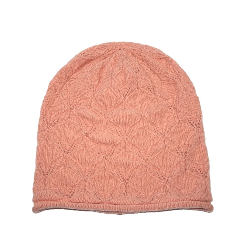 Winter Hat Women Wool Knit Beanie Slouchy Big Size Thin Soft Accessory For Autumn Cold Weather Skiing Sports Outdoor Holiday