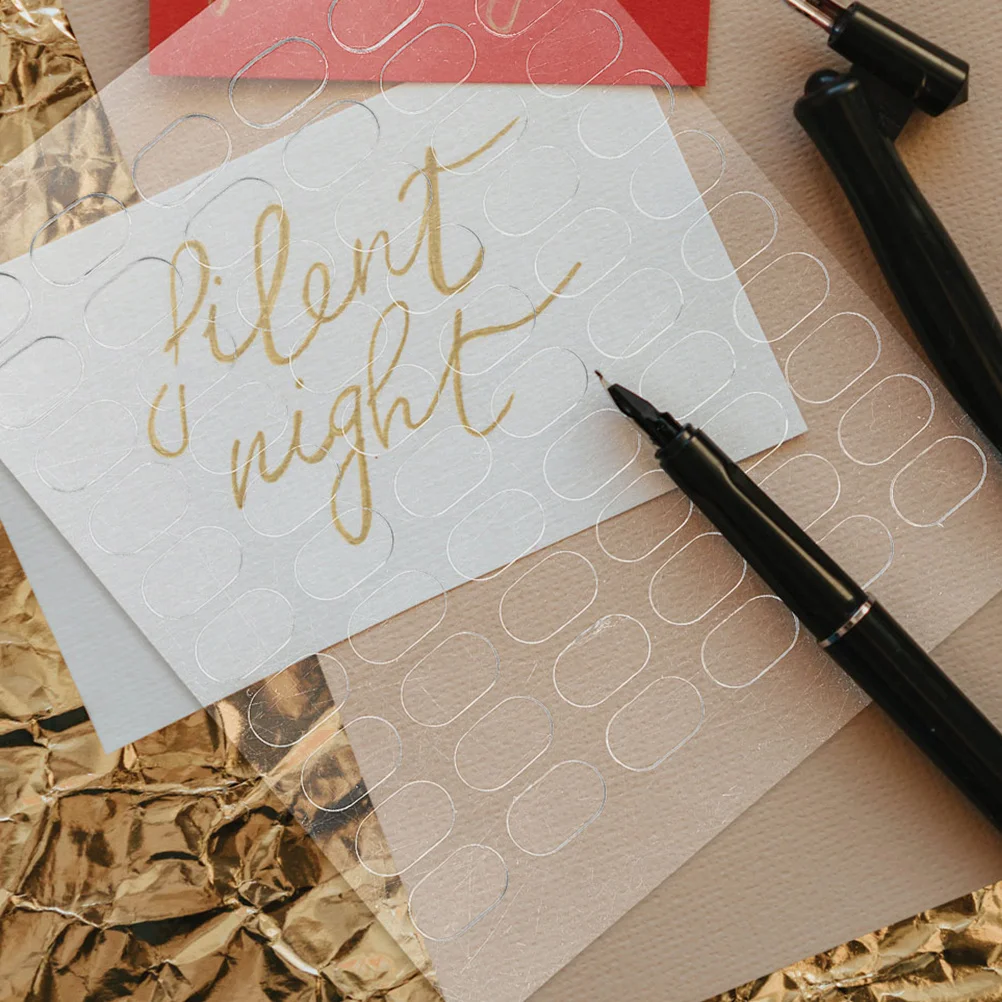 600 قطعة شريط شفاف مزدوج الجوانب نقاط لاصقة شفافة لتركيب الحائط الأشياء الثقيلة لا بقايا عصا تقشير سهلة قابلة للإزالة