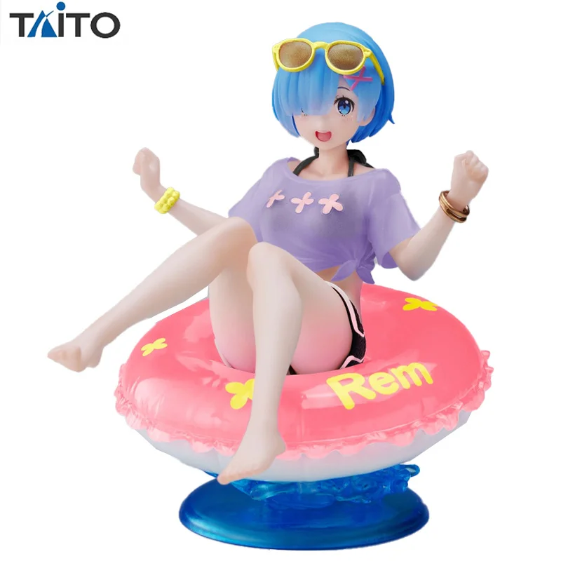 Taito Re:Life in a different world from zero Re Zero Rem Aqua Float Girls Renewal Figure AFG Anime Action Model Collectible Toys