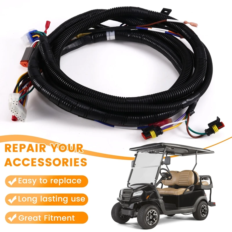 

104023201 Golf Cart Main Harness Control Wiring Harness Fit For Club Car Precedent/Tempo 2014-Up