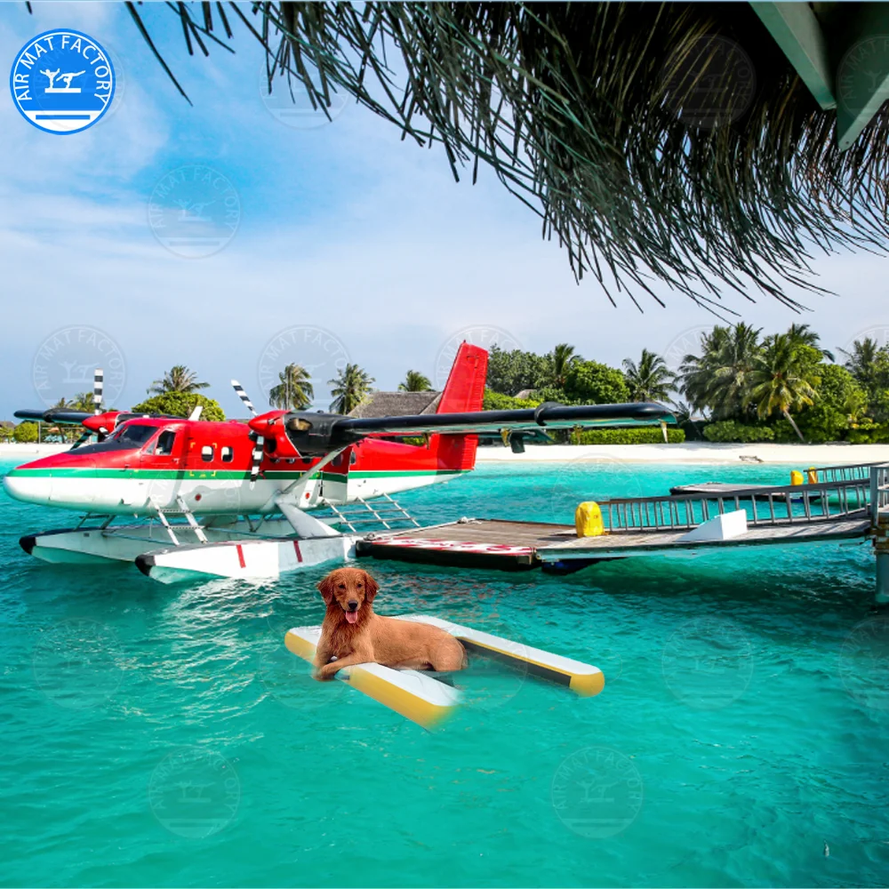

Летний надувной пандус для домашних животных, пандус для воды для собак, поплавок для лодок, док, бассейн, большая собака, восхождение из воды
