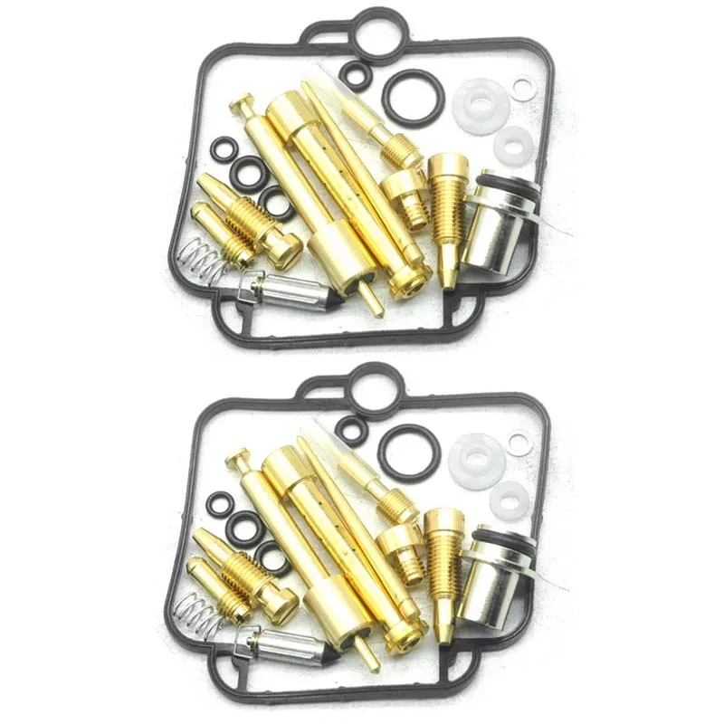 2 PCS For SUZUKI DR350S 1990 1991 1992 1993 DR350SE 1994-1999 DR350 1997 1998 1999 Carb Floats Carburetor Repair Rebuild Kit Set