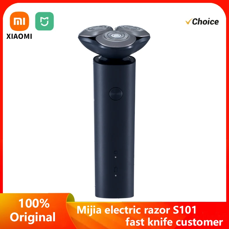 

Электробритва XIAOMI Mijia S101, улучшенный станок для бритья, бритвы для мужчин, водостойкий триммер для сухого и влажного бритья, бороды