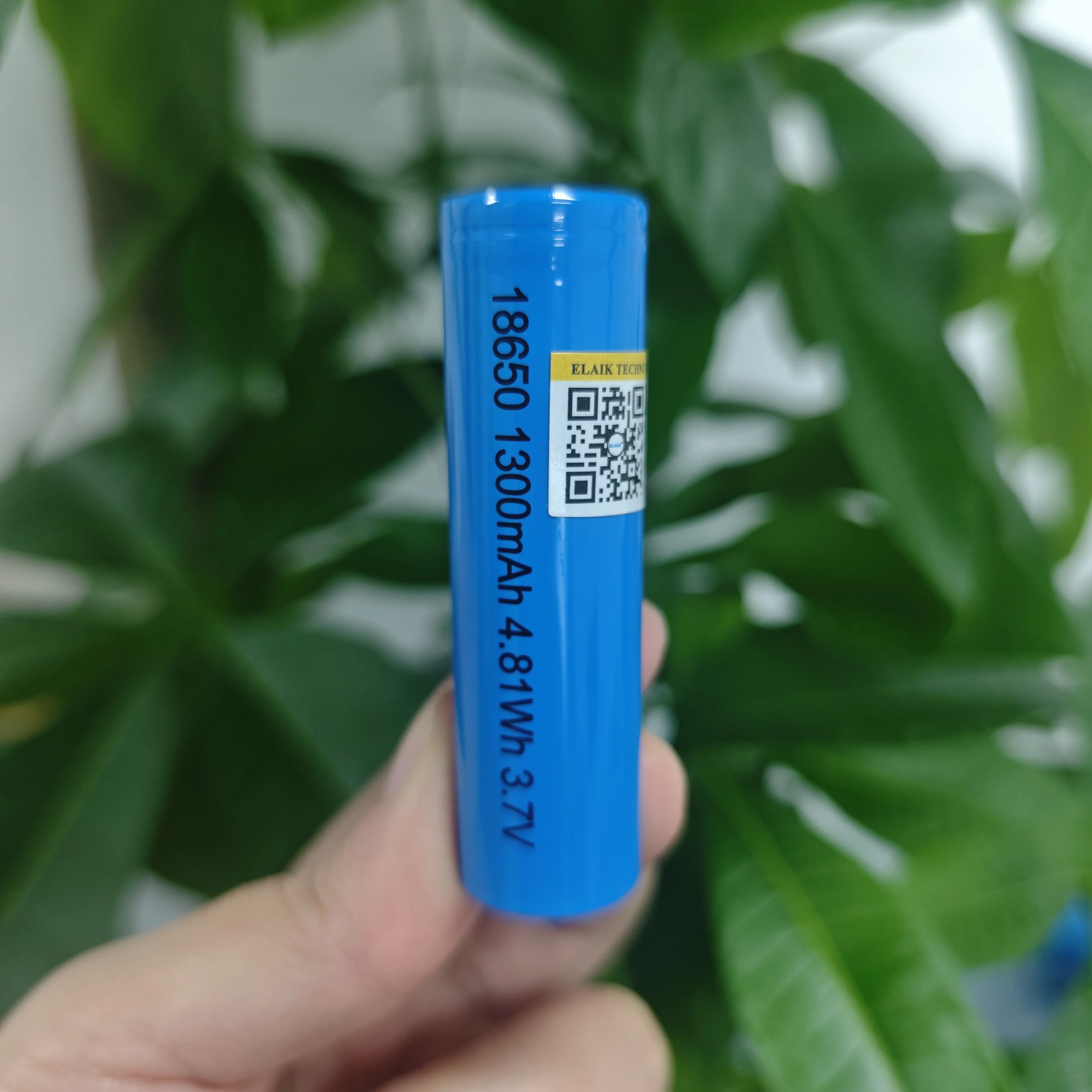 2-10pcs 18650 Lithium Battery 1300mAh 3.7V High-Intensity Rechargeable Power for Strong Light Flashlight