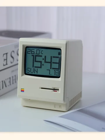 Retro Maclock Macintosh Alarm Clock A Classic Desktop Ornament
