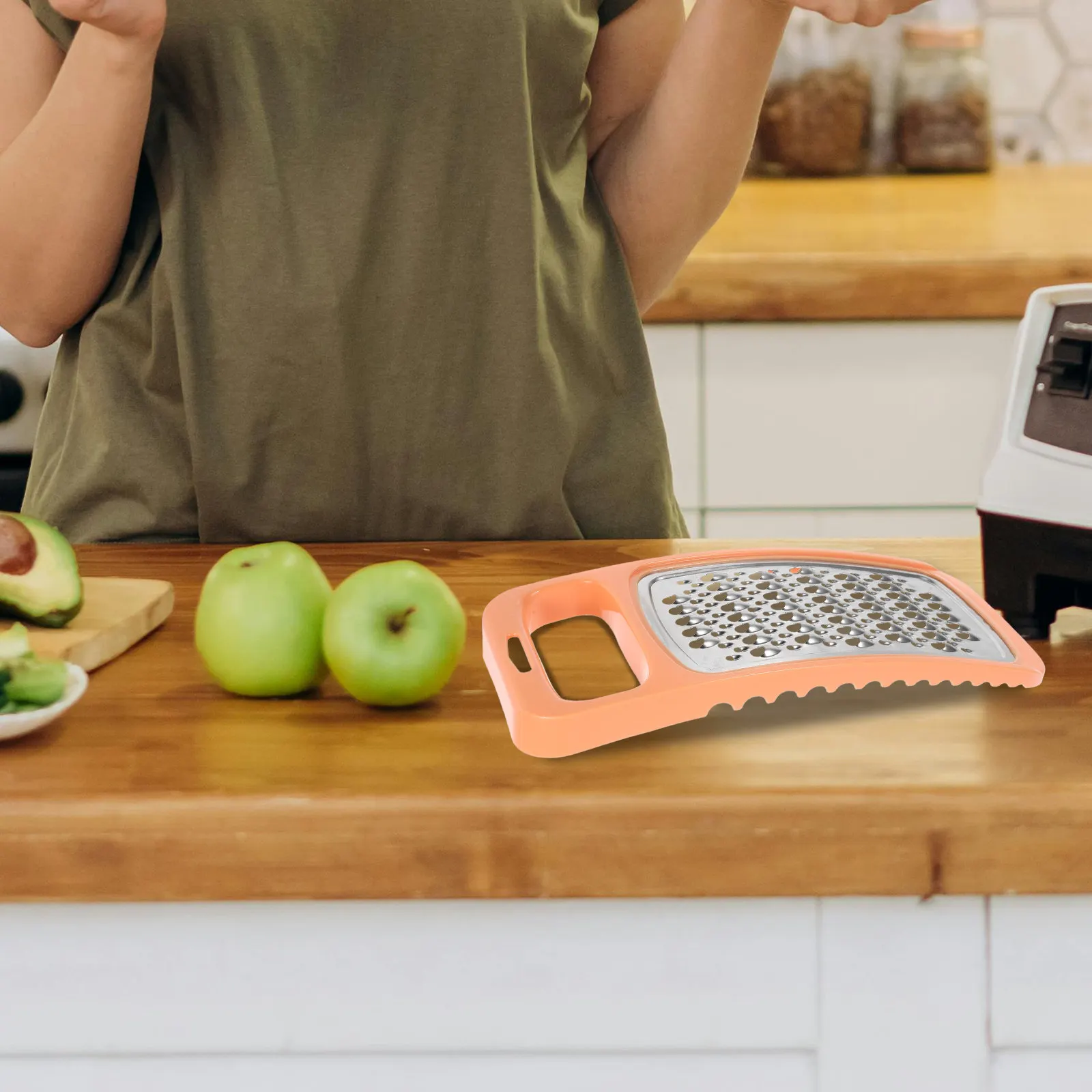 Dual-Sided Multipurpose Grater Stainless Steel Potato Shredder Cheese Grater Carrot Cucumber Garlic Ginger Fruit Vegetable