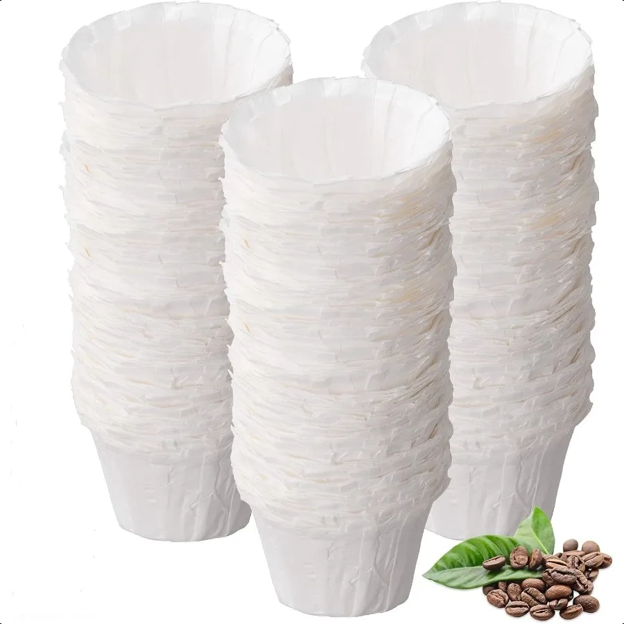 

Paper Coffee Filters Paper Filters for Keurig Single Brewer Reusable Cups Kcup Coffee Pods Fits All Brands Reusable K Cups 300