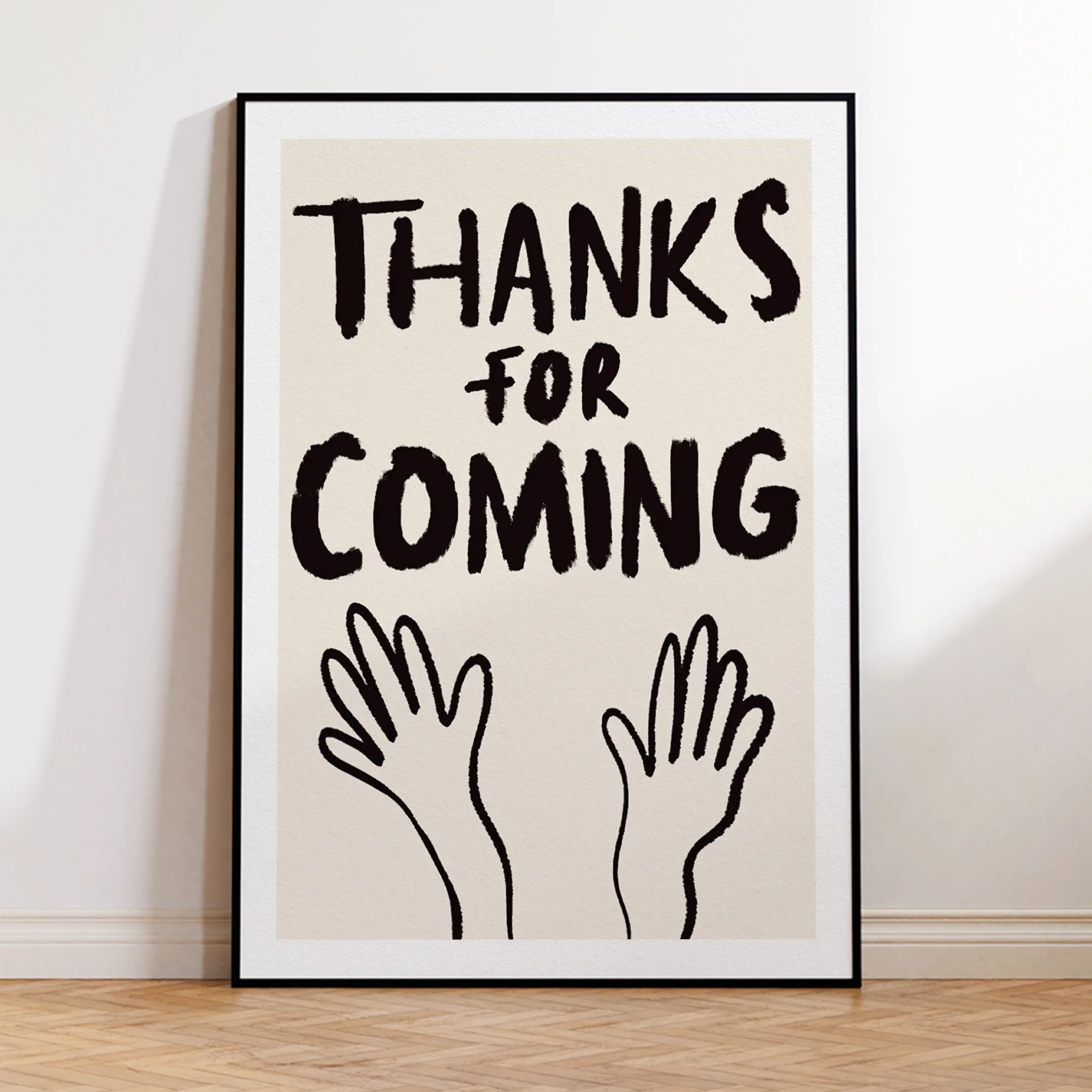 Thanks For Coming Wall Art Prints Canvas Painting Poster Picture For Living Dining Bed Room Home Decor