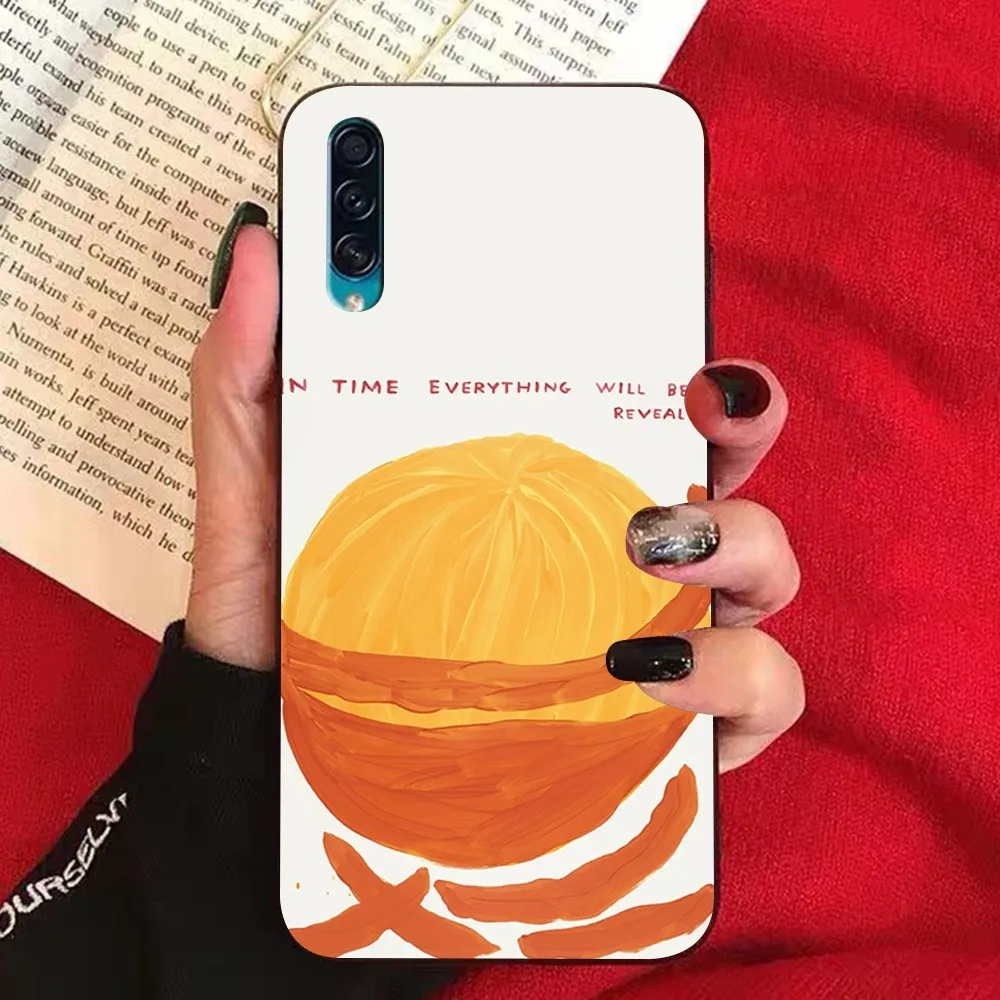 David Shrigley Visual Arts   Phone Case For Samsung A 10 11 12 13 20 21 22 30 31 32 40 51 52 53 70 71 72 73 91 13 shell