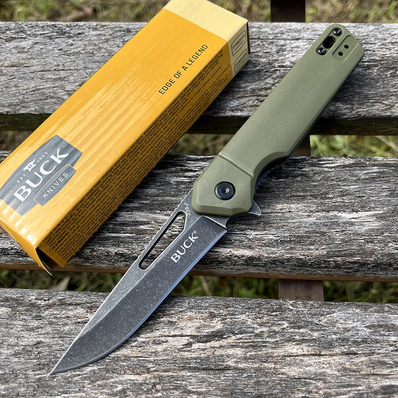 BK 239 Infusion Tanto pocket knife OD green G-10 handle Folding Knife Outdoor Hiking Camping Survival tactical Knife EDC Knife