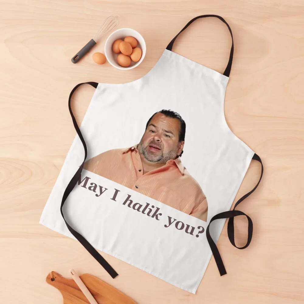 

Big Ed Rose May I Halik You Kiss Apron kitchen clothes for men Women Kitchen Women's Kitchen Apron