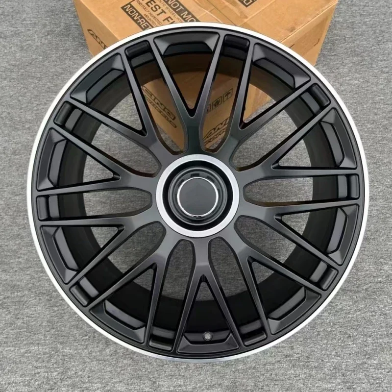 Bku racing 5x112 wheels 20 21 22 24 inch alloy forged passenger car wheels rims for mercedes benz CLS GLS S class S63 S65 W223