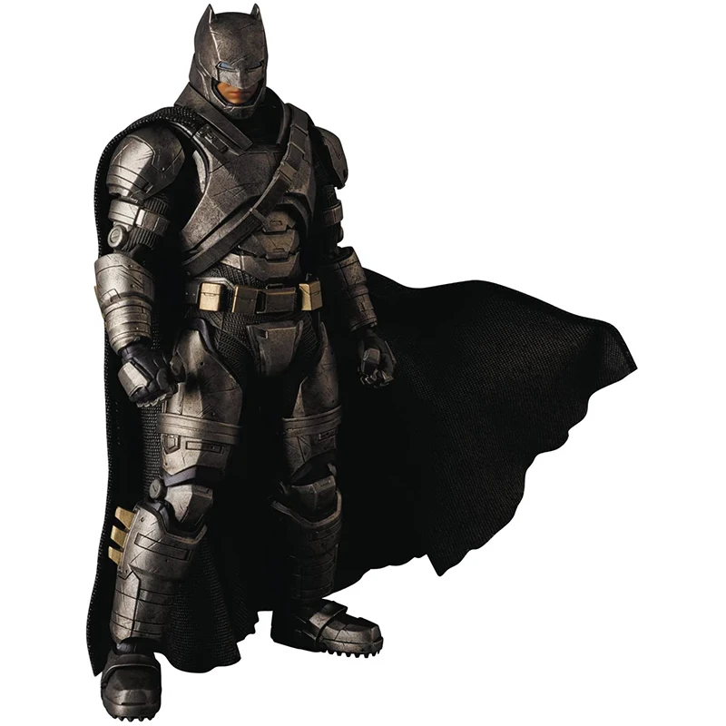 Mafex 023 Original Medicom Batman V Superman: Dawn of Justice: Blindado Batman Mafex 6 "Figura de ação Figura de coleção de fãs