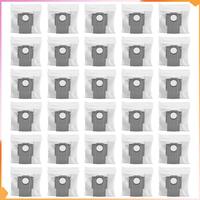 30Pcs Dust Bag Replacement Accessories For Roborock T8, G10S, Q7 MAX, Q7 Max+, S7 MAXV Ultra Robotic Vacuum Cleaner