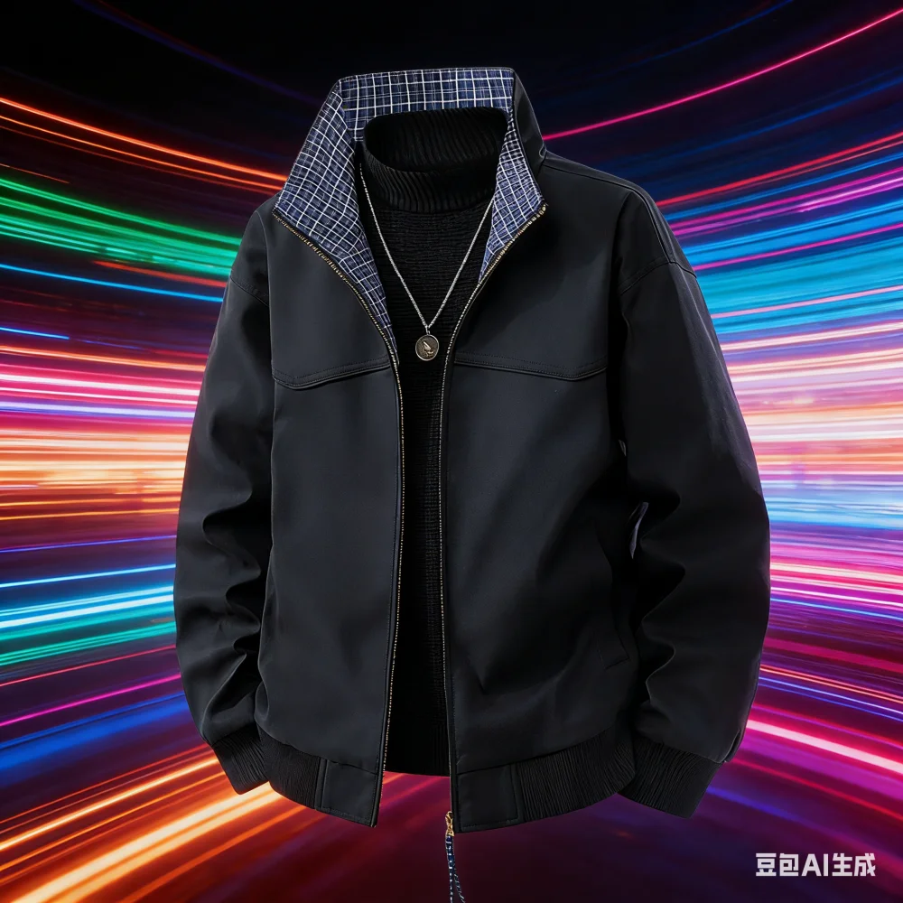 2026 New Style Button-Up Jacket - Pilot Jacket Coat - Men's Autumn Cool and Tough Hard-Hitting Baseball Suit for Outdoor Travel