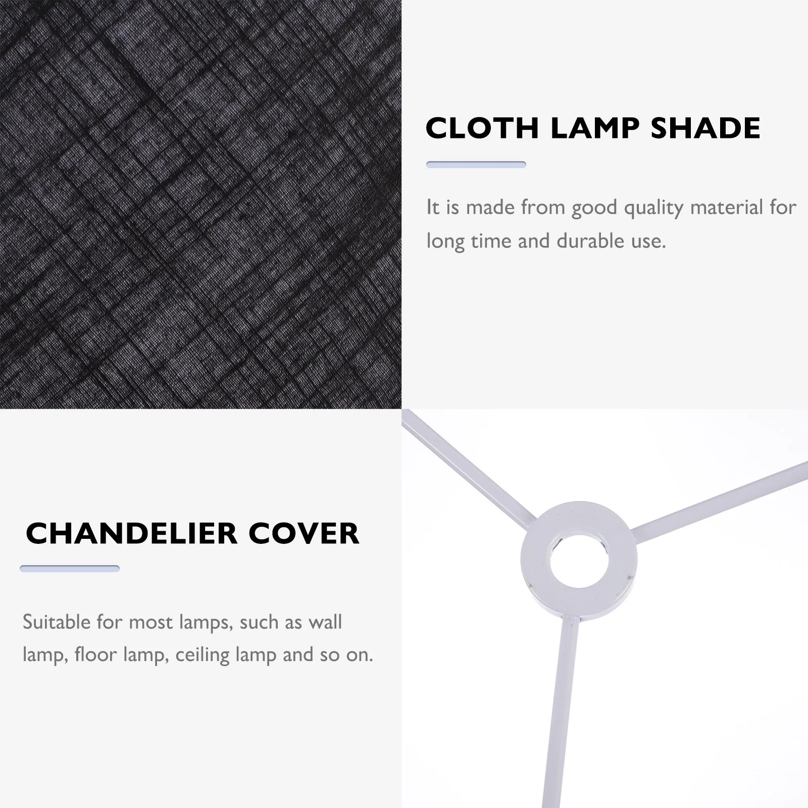 

1pcs Plaid Cloth Lampshade For Ceiling Wall Lamp Dust Protection Decorative Light Cover Warm Lighting Home Bedroom Cloth Lamp