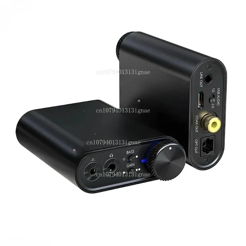 K3S New K3 Portable Headphone Amplifier USB-C DAC Decoding AMP Support Coaxial Optical Digital Outs PCM384k/DSD256
