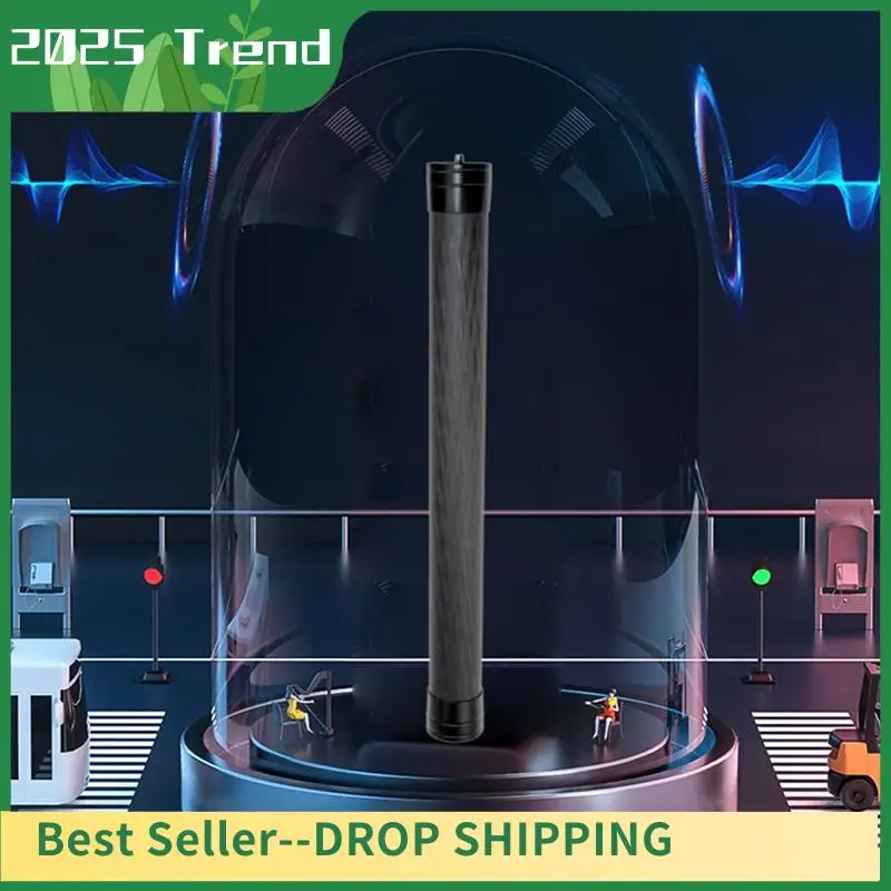 Haste de extensão de câmera de fibra de carbono, 35cm, haste de extensão, temporizador automático, estabilizador de poste para dji feiyu ronin, haste de extensão