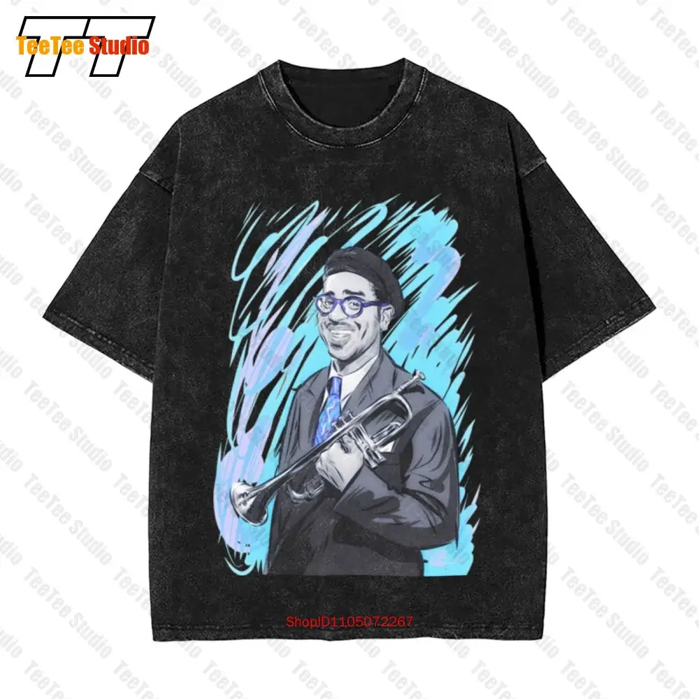 Dizzy Gillespie TrumpeVintage Oversized T-Shirt Night In Tunisia Bee Bop Charlie Parker BARV