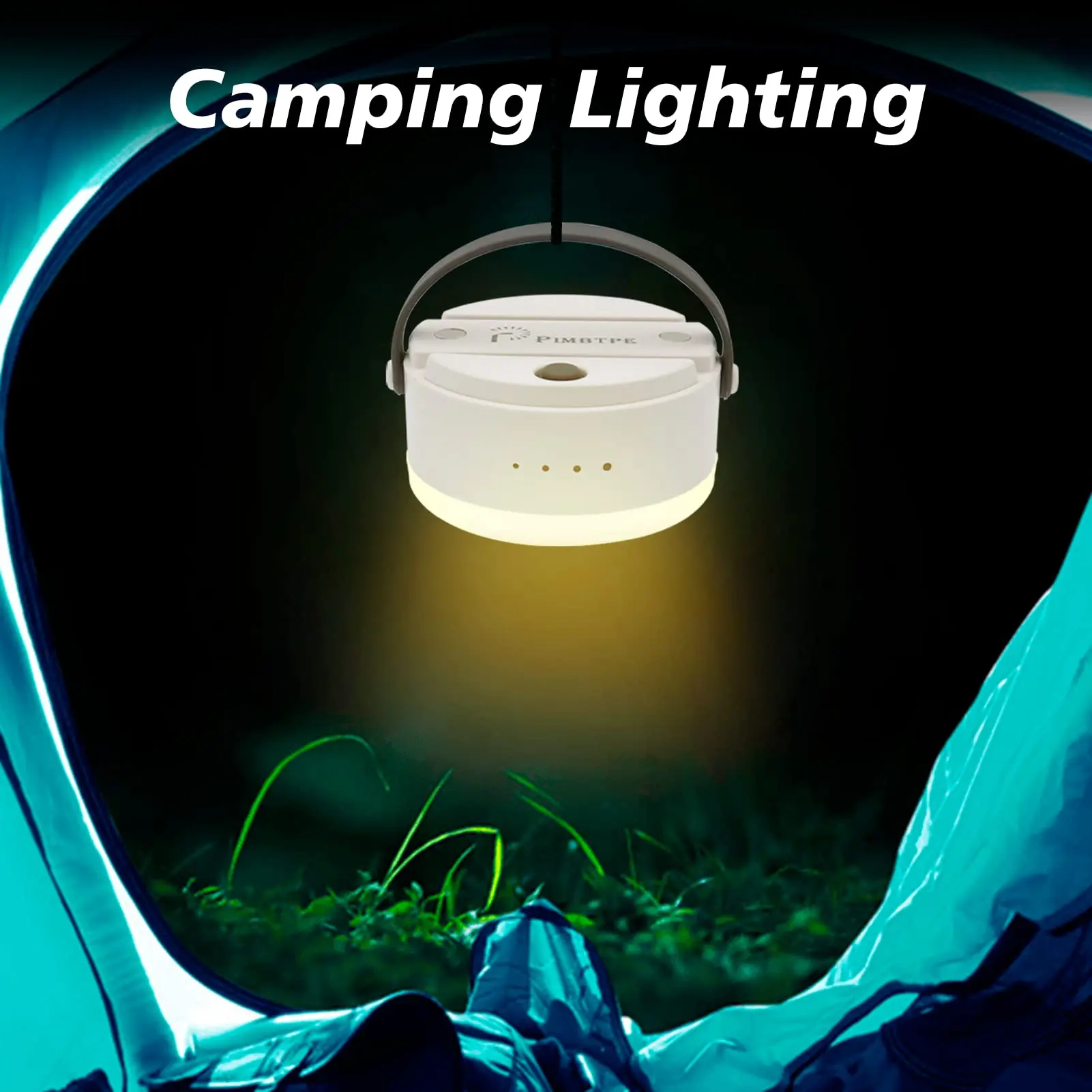 Lampe de camping LED étanche haute puissance, ampoule aste, lampe de tente extérieure, lanterne portable, lumières de secours pour le travail, la randonnée