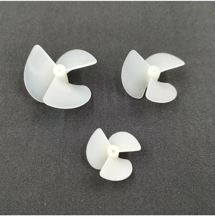 2Pairs RC Boat DIY 2/3Blade Nylon Propeller D22mm/26mm /28mm/36mm/42mm CW/CCW Electric Prop / Screw For 2mm/2.3mm Shaft