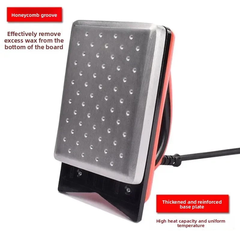 Ski & Snowboard Waxing Iron - Heavy Duty Wax Melter with 110V/220V Dual Voltage for Board Maintenance