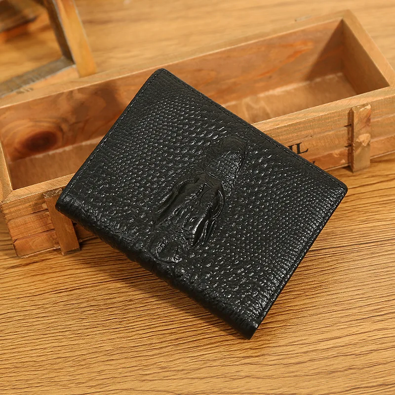 メンズ ヴィンテージ ドラゴン 本革財布 ブラウン 牛革 ロング二つ折り チェーンスナップ財布 電話ポケット付き ファッション ロング財布 y2k