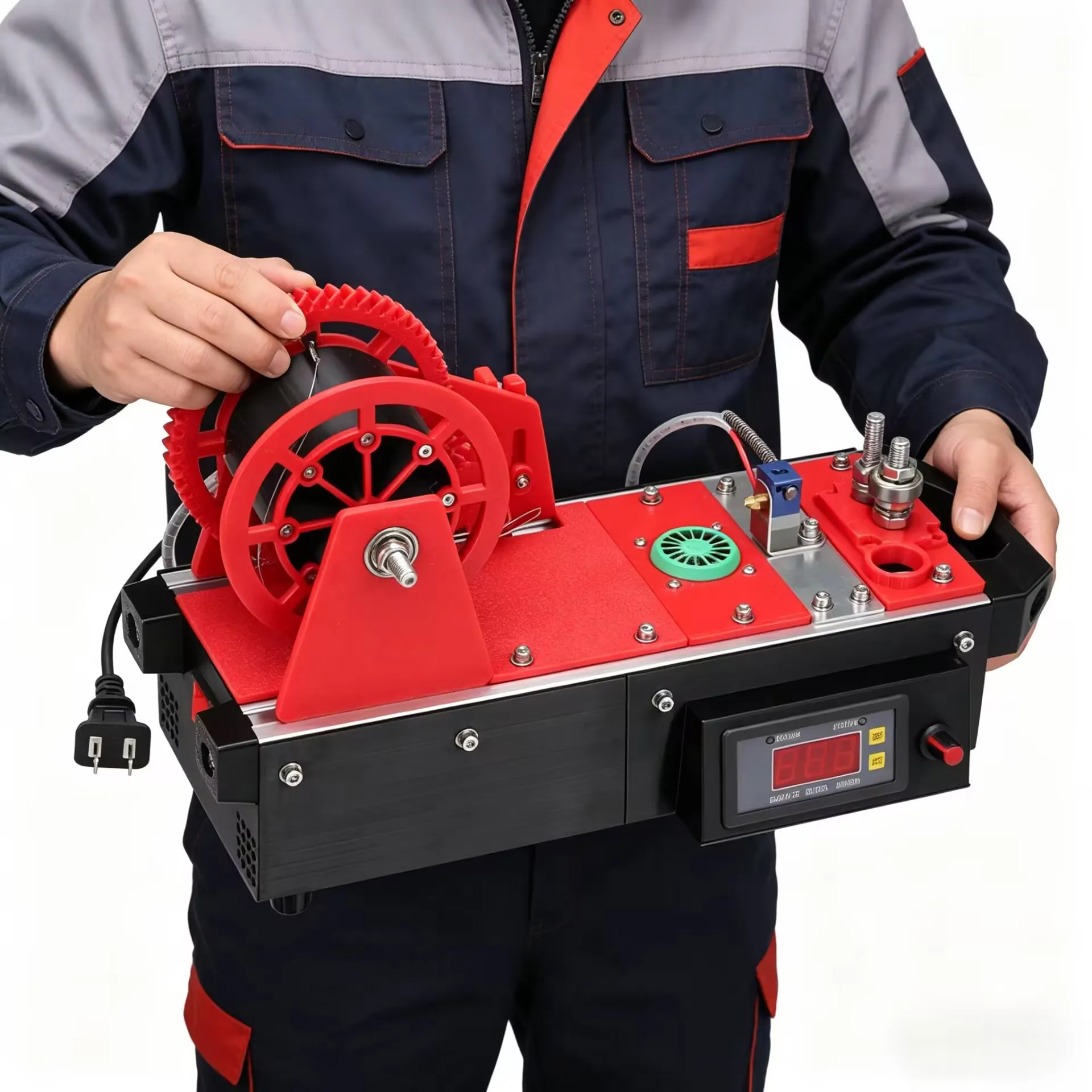 3D Printing Filament Making Machine Desktop Micro Injection Plastic Silk Making PET Bottle Filament Maker 3D Printing Extruder