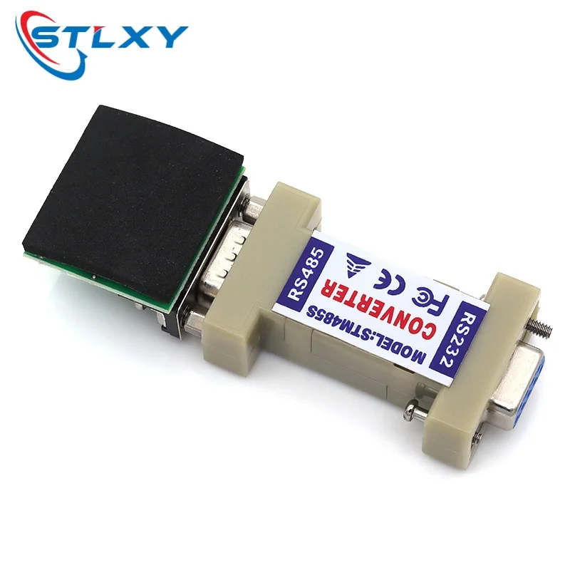Stlxy RS232 RS485 Converter RS-232 to RS-485 Serial Adapter No Need Power Dropship