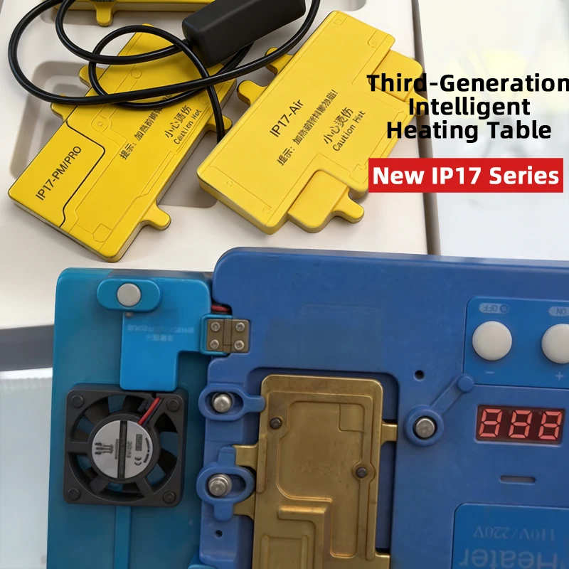 

Умная нагревательная станция AiXun iHeater 3-го поколения для iPhone X-17, сменные модули 110 В, 220 В, новая серия 17 для ремонта телефонов