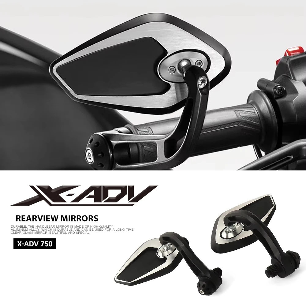 

Motorcycle Rearview Mirror Aluminum Handlebar Mirror Kit For Honda X-ADV750 XADV750 X-ADV XADV 750 2021 2022 2023 2024