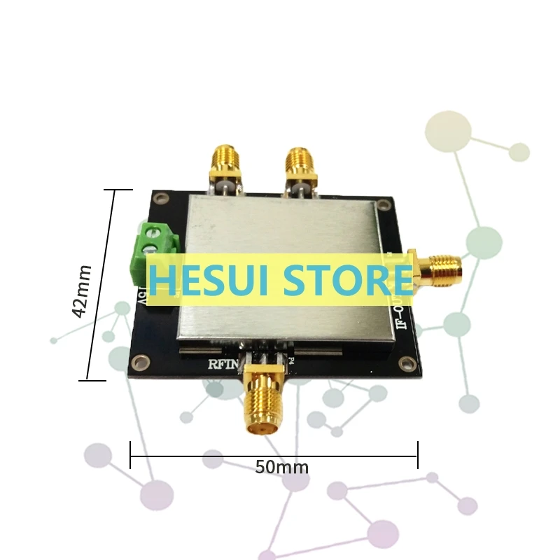 Moduł ADL5801ACPZ ADL5801, dwumobalansowany aktywny moduł RFmixer, miksowanie w dół z sygnałem sprzęgającym cewkę Balun 10 MHz - 6 GHz