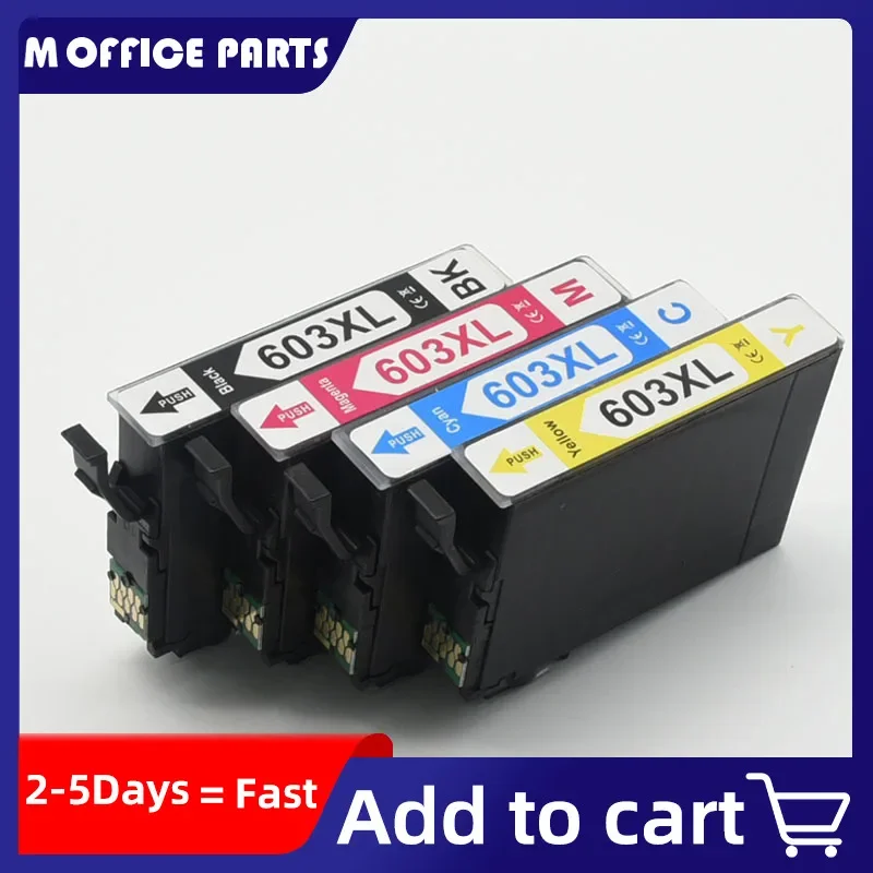 T603XL 603 XL Ink Cartridge for Epson XP-2100 XP-2105 XP-3100 XP-3105 XP-4100 XP-4105 WF-2810 WF-2830 WF-2850