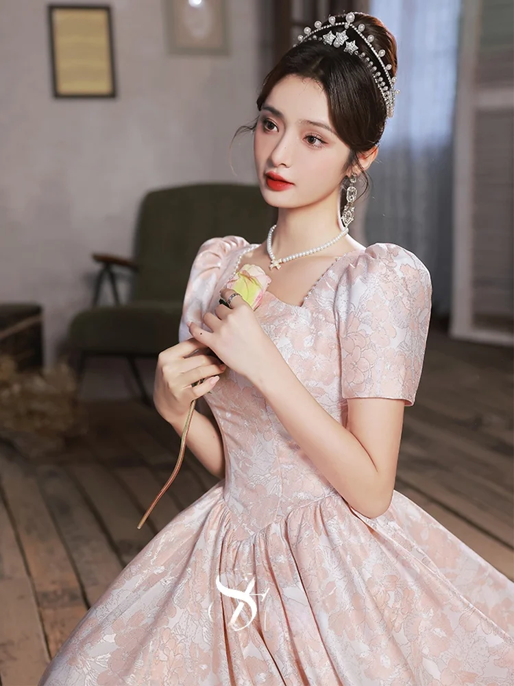 

Ele Korean Sle Evening Gown for Women 8th Birthday Adult Ceremony Escape Princ Series Dr Luxury Lightweight