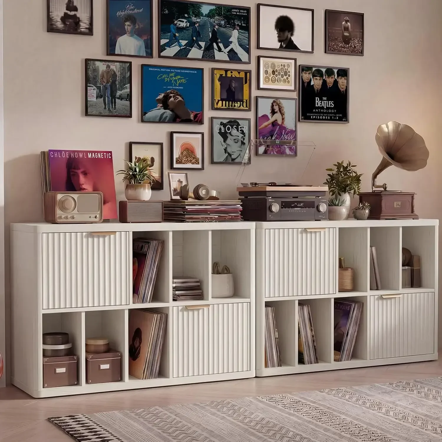 Large Record Player Stand - 39.5