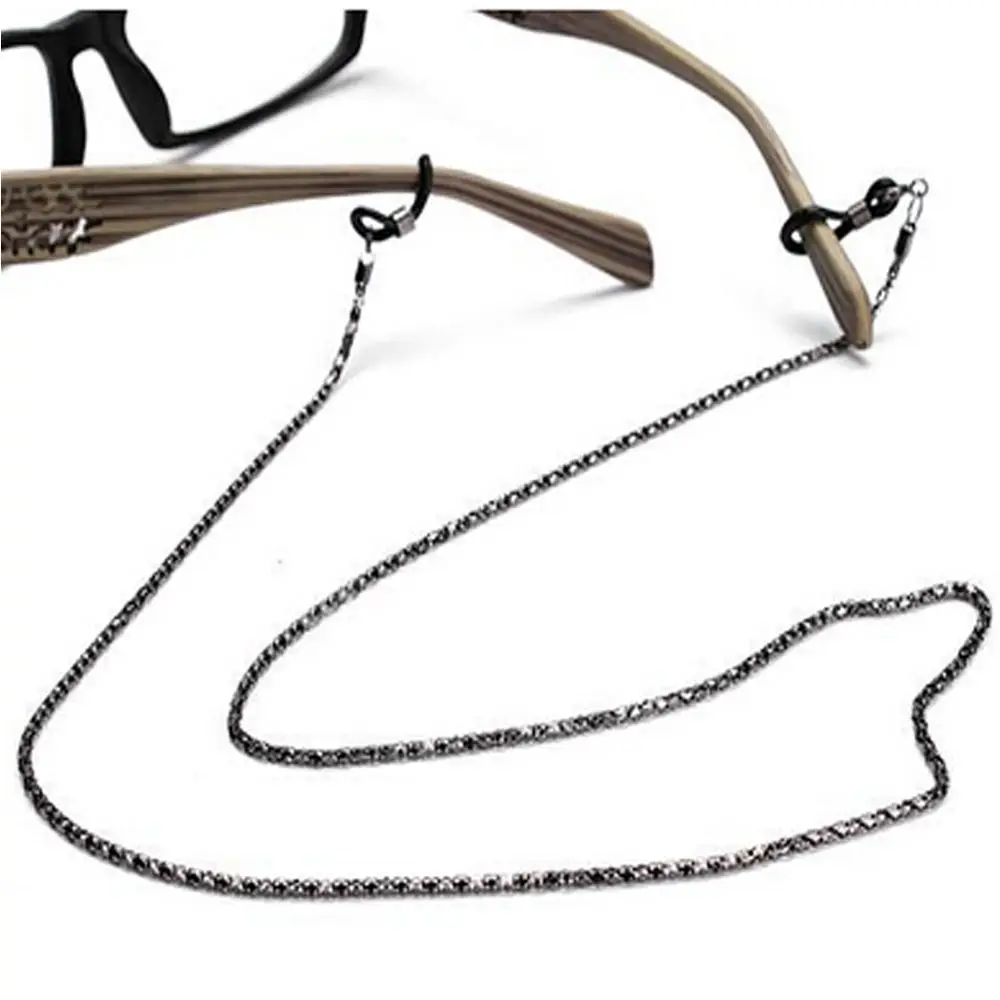 

Exquisite Metal Black Silver Gold Sunglasses Lanyard Spectacles Holder Eyeglass Glasses Chain Cord Reading Glasses Strap